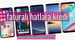 Faturalı Hatlara Kredi